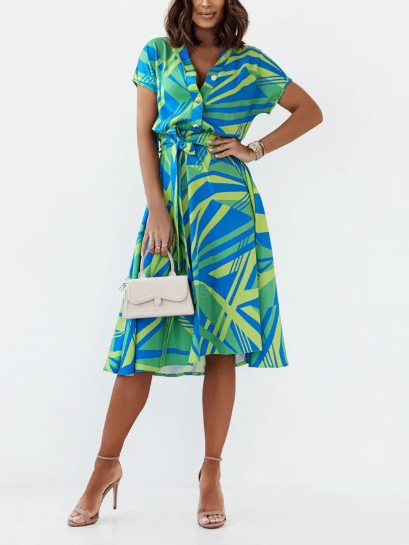 Maddison Abstract Dress