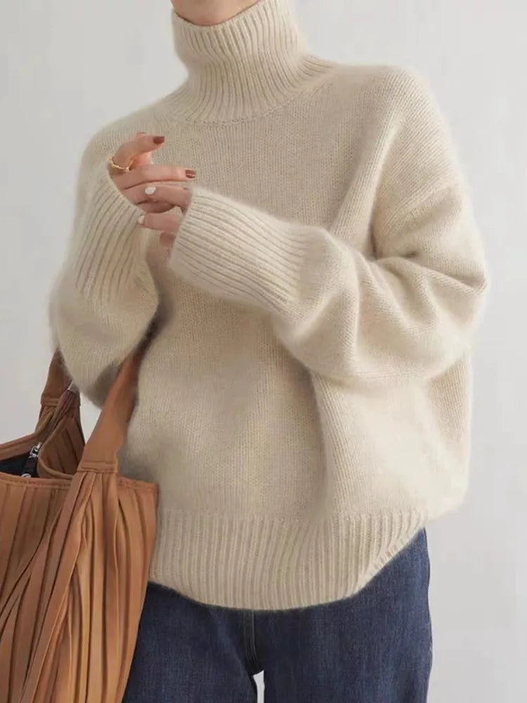 MARIAM| Cashmere Turtleneck Sweater