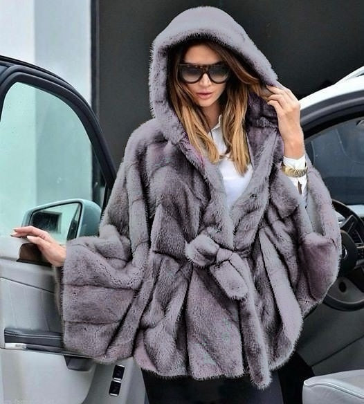 Elena/ Elegant Eco Fur Saint Moritz