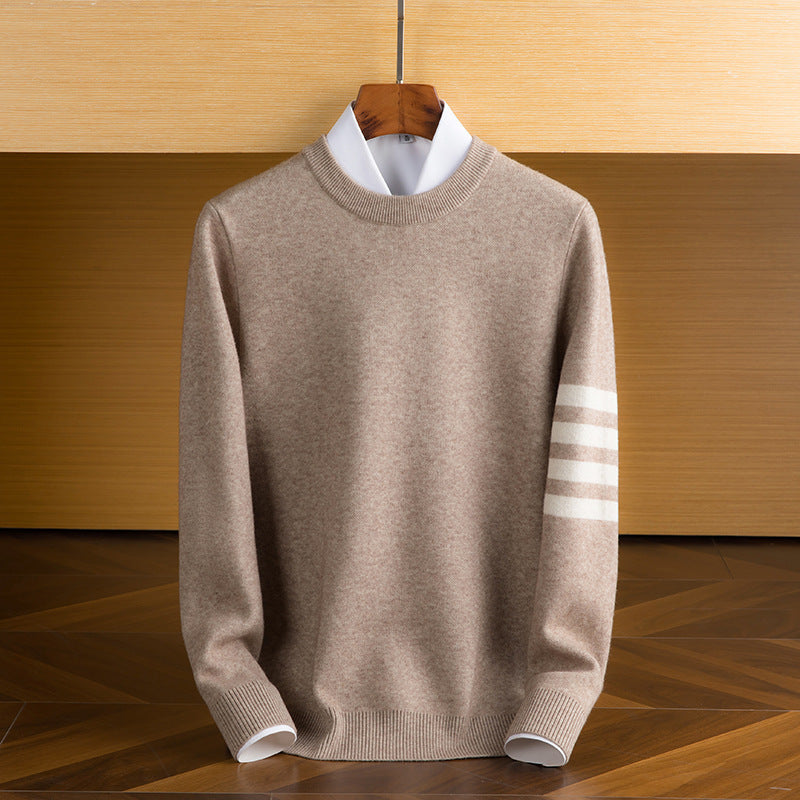 Freddie™ | Classic Striped Sleeve Sweater