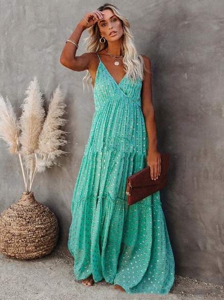 Leona Floral Maxi Dress