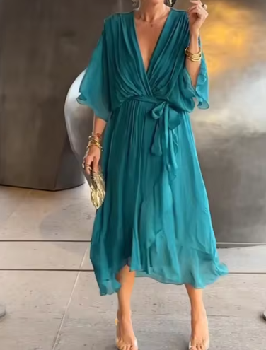 Clara Stylish Midi Dress