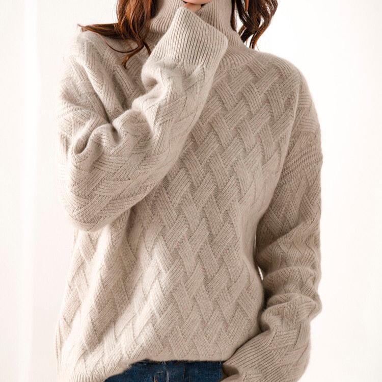 Aurélie | Turtleneck Cashmere Sweater