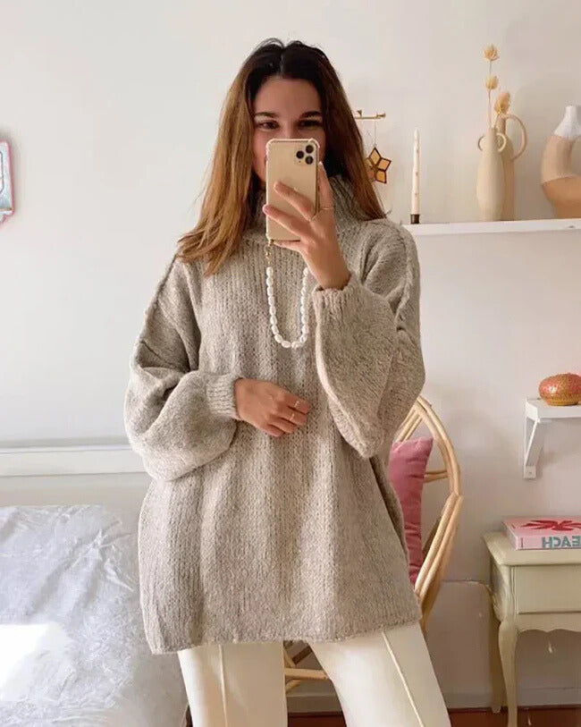 Jeanne | Oversized Cozy Knit Sweater